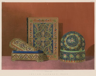 Indian Lacquer Work by English School