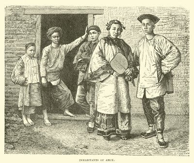 Inhabitants of Amoy by English School