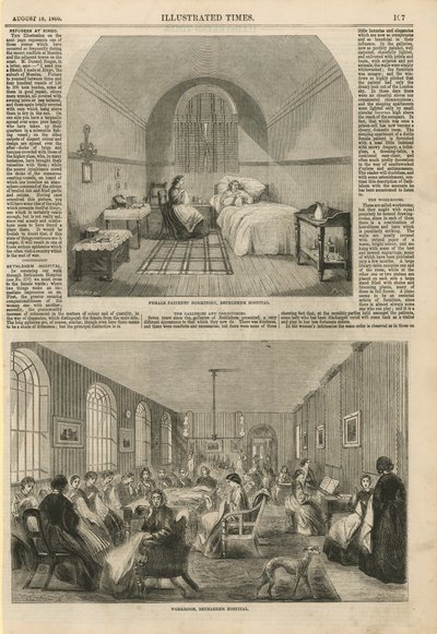 Interior of Bethlehem Hospital by English School