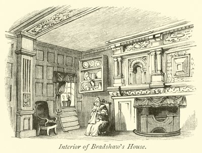 Interior of Bradshaws House by English School