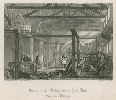 Interior of John Bunyan