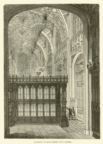 Interior of King Henry VII