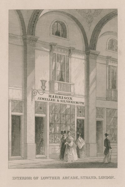 Interior of Lowther Arcade by English School