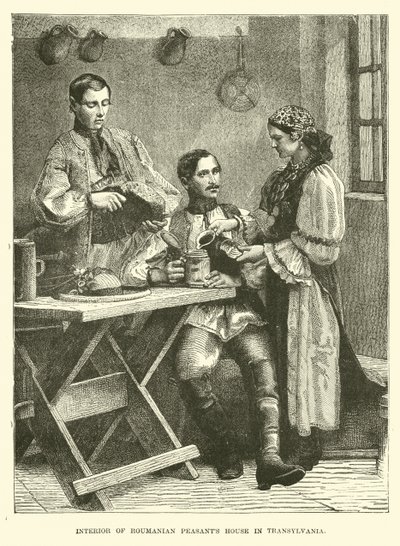 Interior of Romanian Peasant