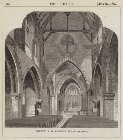 Interior of St Saviour