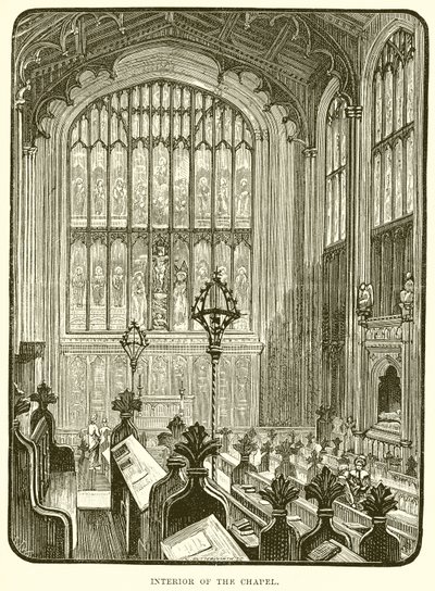 Interior of the Chapel by English School