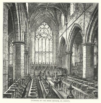 Interior of the High Church, St Giles