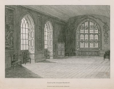 Interior of the Jerusalem Chamber by English School