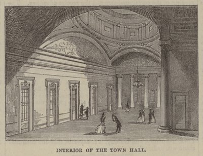 Interior of the Town Hall by English School