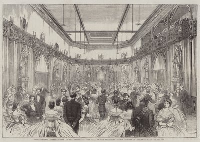 International Entertainment at the Guildhall, the Ball in the Temporary Saloon erected in Guildhall-Yard by English School