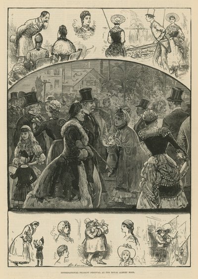 International Peasant Festival at the Royal Albert Hall by English School