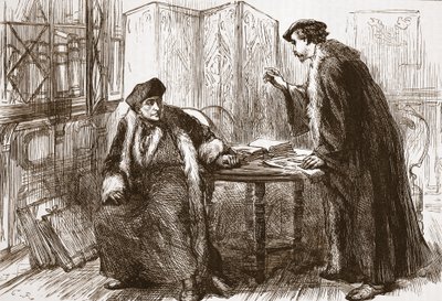 Interview Between Erasmus and Calvin by English School