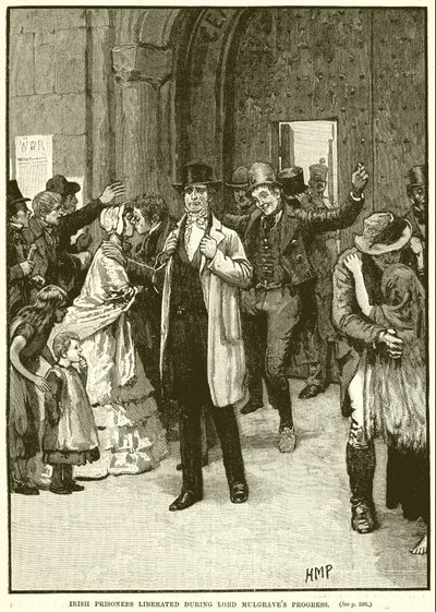 Irish Prisoners liberated during Lord Mulgraves Progress by English School