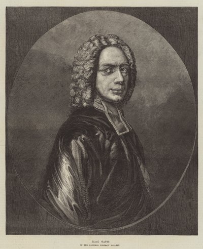 Isaac Watts, in the National Portrait Gallery by English School
