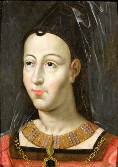 Isabella of Bourbon by English School