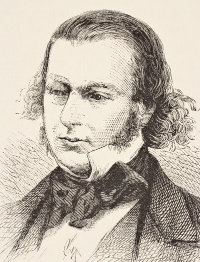 Isambard Kingdom Brunel, from The National and Domestic History of England by William Hickman Smith Aubrey, published London, c.1890 by English School