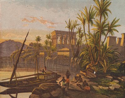 Island of Philae, Egypt by English School