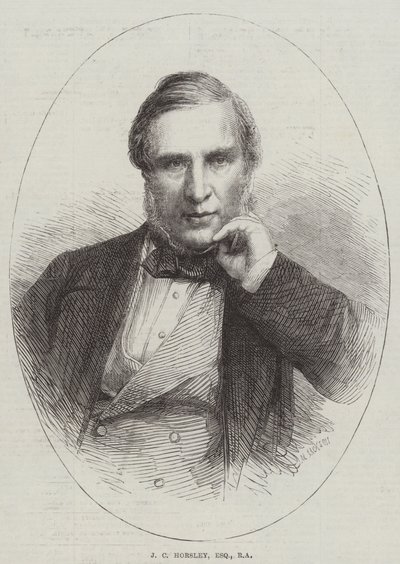 J C Horsley, Esquire, RA by English School