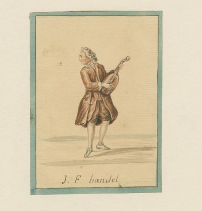 J. F. Handel, Mid-19th Century by English School