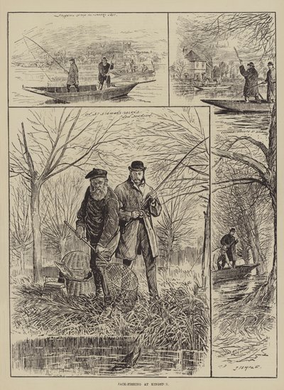Jack-Fishing at Kingston by English School