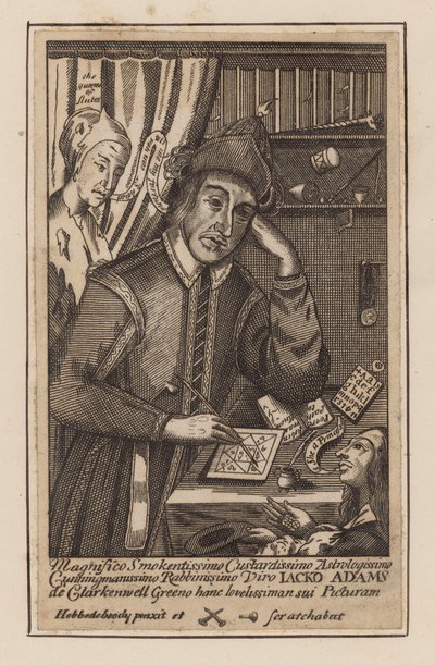 Jacko Adams, Astrologer of Clerkenwell Green, London by English School
