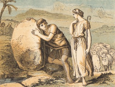 Jacob and Rachel by English School