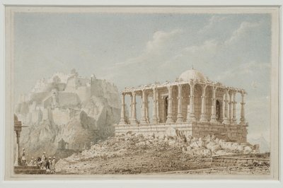 Jain Temple in the fortress of Komulmer by English School
