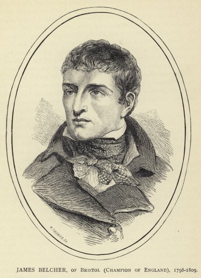 James Belcher, of Bristol, Champion of England, 1798-1809 by English School