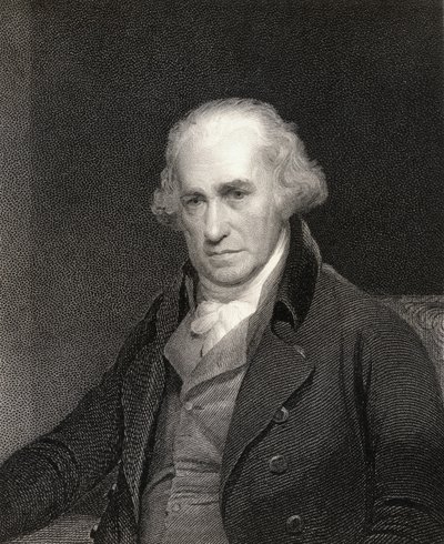 James Watt from Gallery of Portraits, published in 1833 by English School