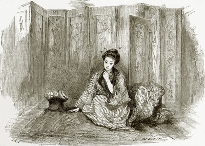 Japanese Lady by English School