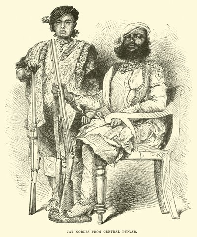 Jat Nobles from Central Punjab by English School