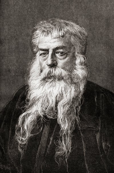 Jean-Louis Ernest Meissonier (1815-1891) From The Review of Reviews, Published 1891 by English School