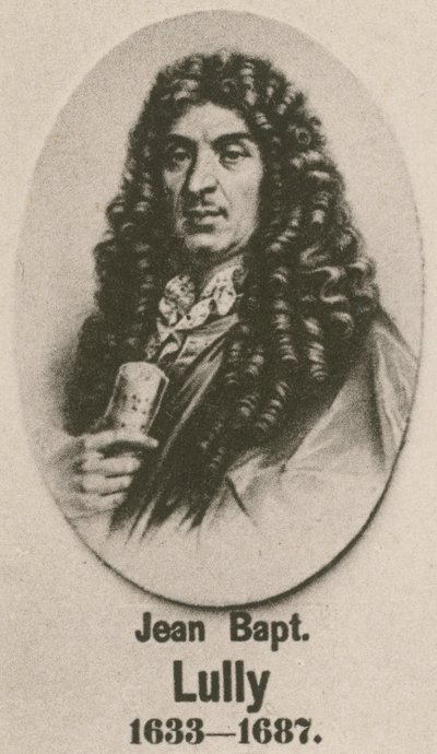 Jean Baptiste Lully (engraving) by English School