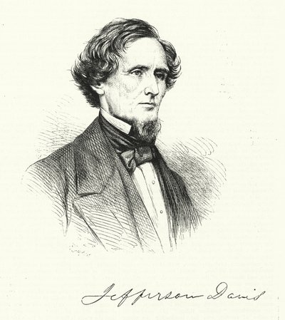 Jefferson Davis by English School