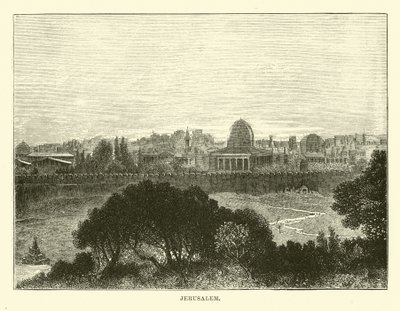 Jerusalem by English School