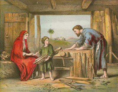 Jesus at Home by English School