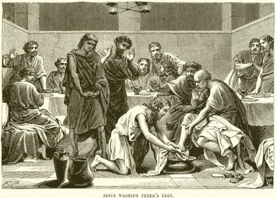 Jesus Washing Peter