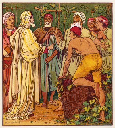 Jesus’s Parables: The Vineyard by English School