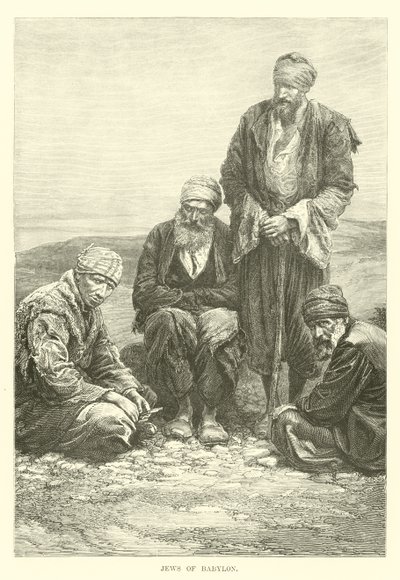 Jews of Babylon by English School