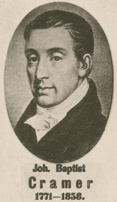 Johann Baptist Cramer by English School