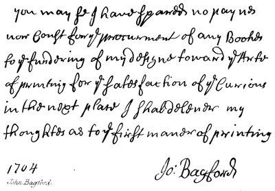 John Bagford by English School