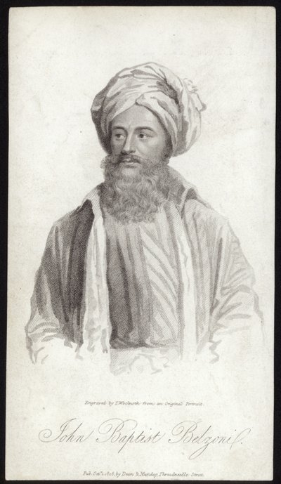John Baptist Belzoni by English School