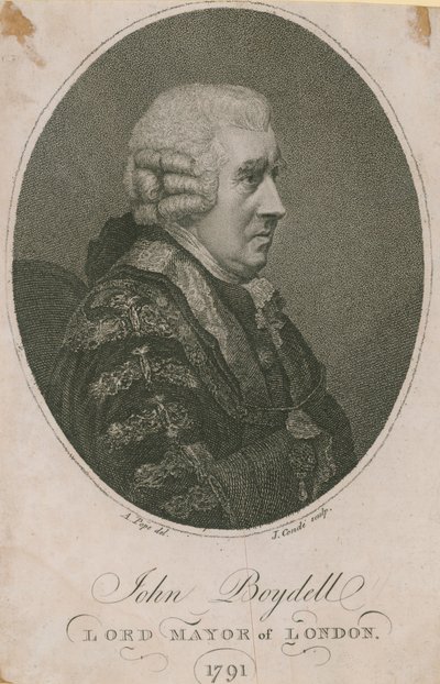 John Boydell, Lord Mayor of London 1785 by English School
