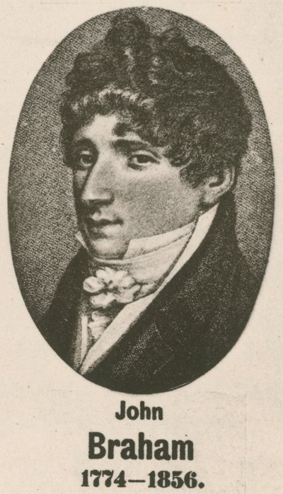 John Braham by English School
