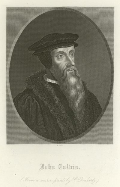 John Calvin by English School