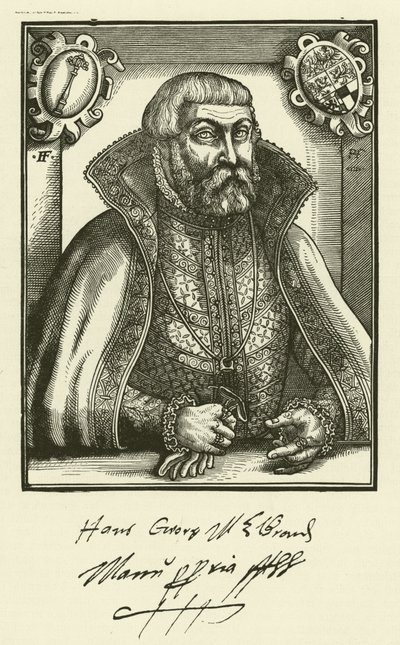John George, Elector of Brandenburg by English School