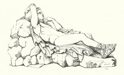 John Keats: Illustration for Endymion by English School