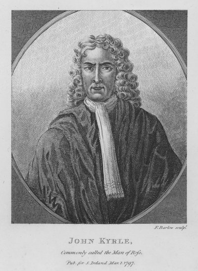 John Kyrle, Known as the Man of Ross, English Philanthropist by English School
