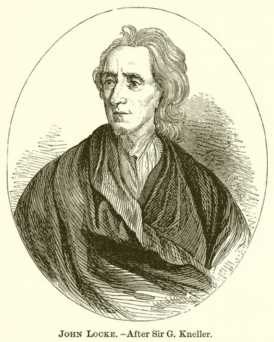 John Locke (After Sir G. Kneller) by English School