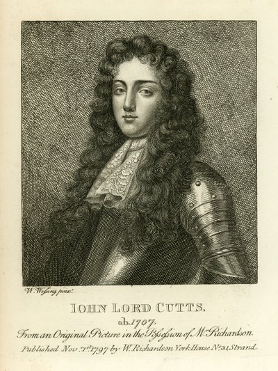 John Lord Cutts by English School
